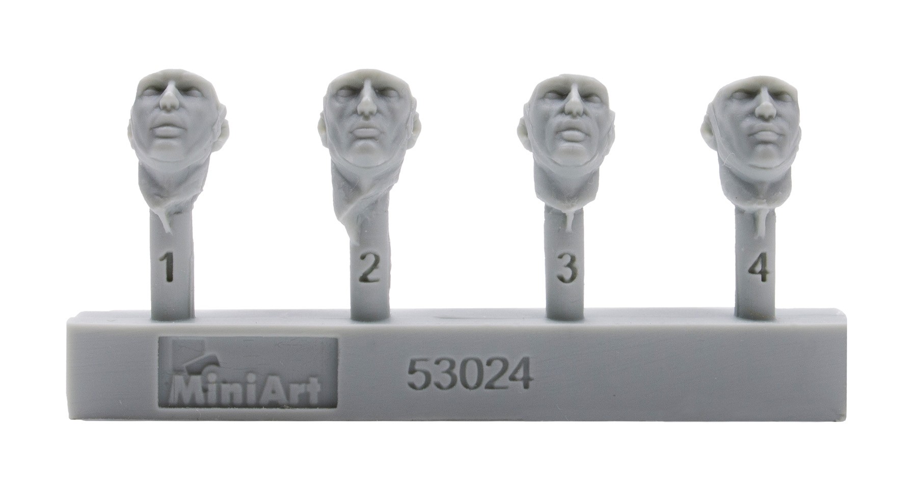 MiniArt 53024 1:35 Reçine Başlı Alman Tank Sürücüleri Set 2