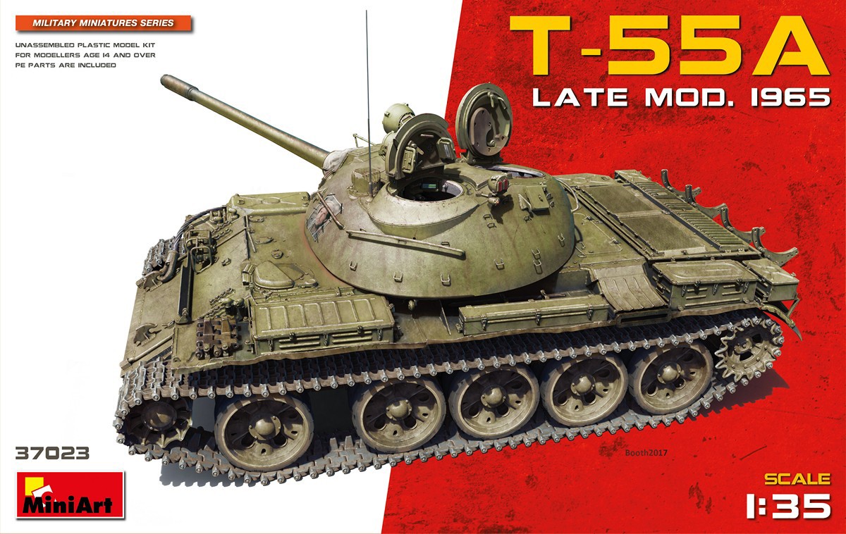 MiniArt 37023 1:35 T-55A Son Model 1965