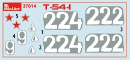 MiniArt 37014 1:35 T-54 Sovyet Orta Tank 1947