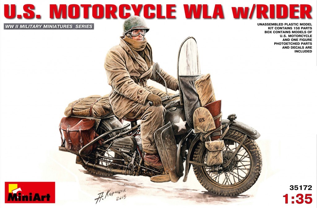 MiniArt 35172 1:35 ABD WLA Motor ve Sürücüsü