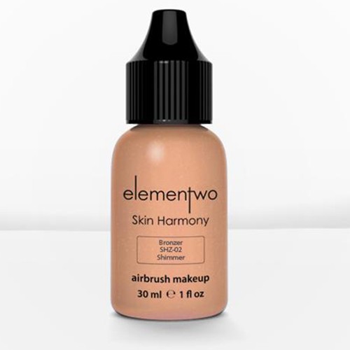 Elementwo Skin Harmony Airbrush Makeup SHZ-02 Parlak Bronzer 30ml.
