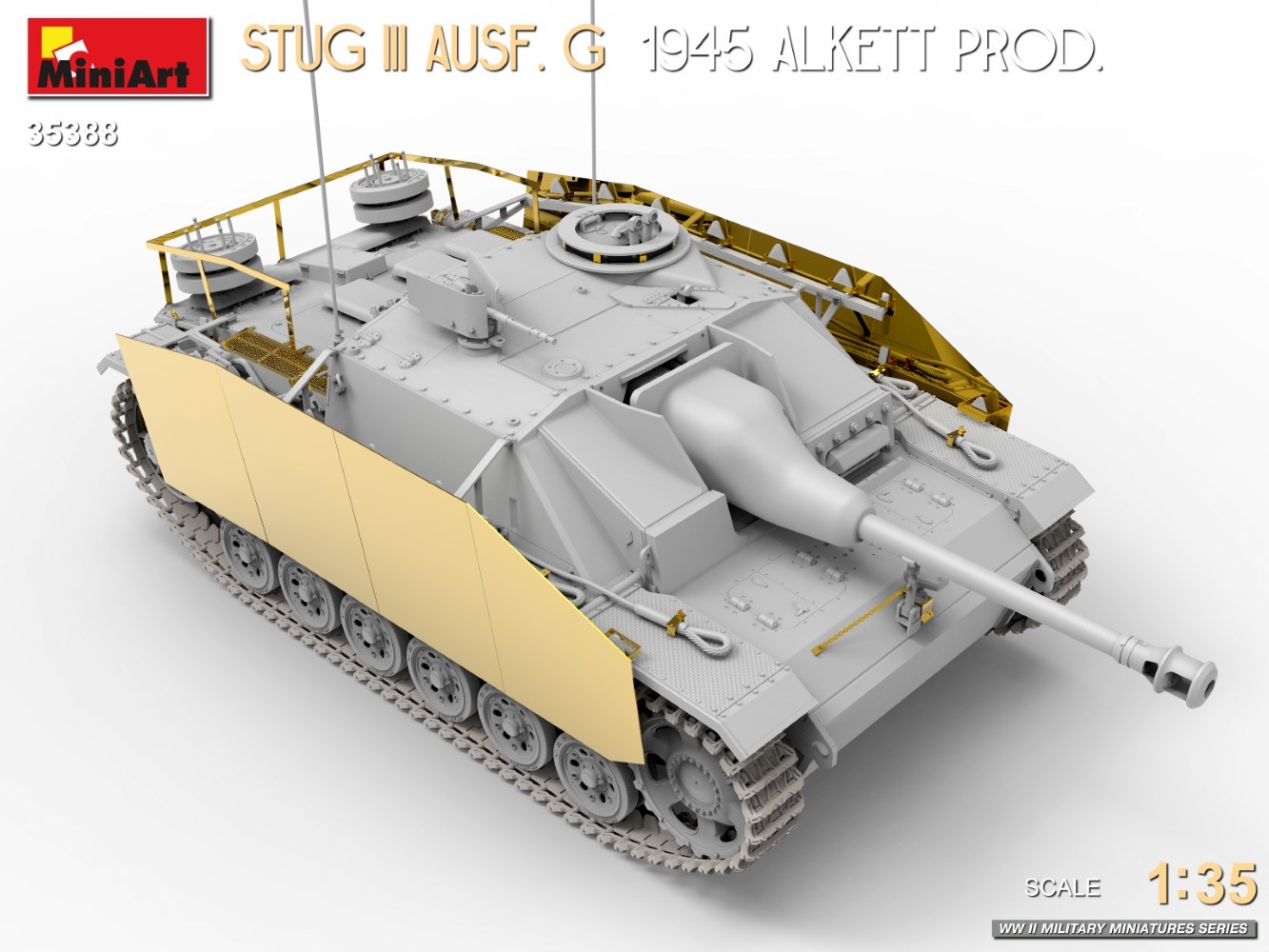 MiniArt 35388 1:35 StuG III Ausf G. 1945 Alkett Prod.