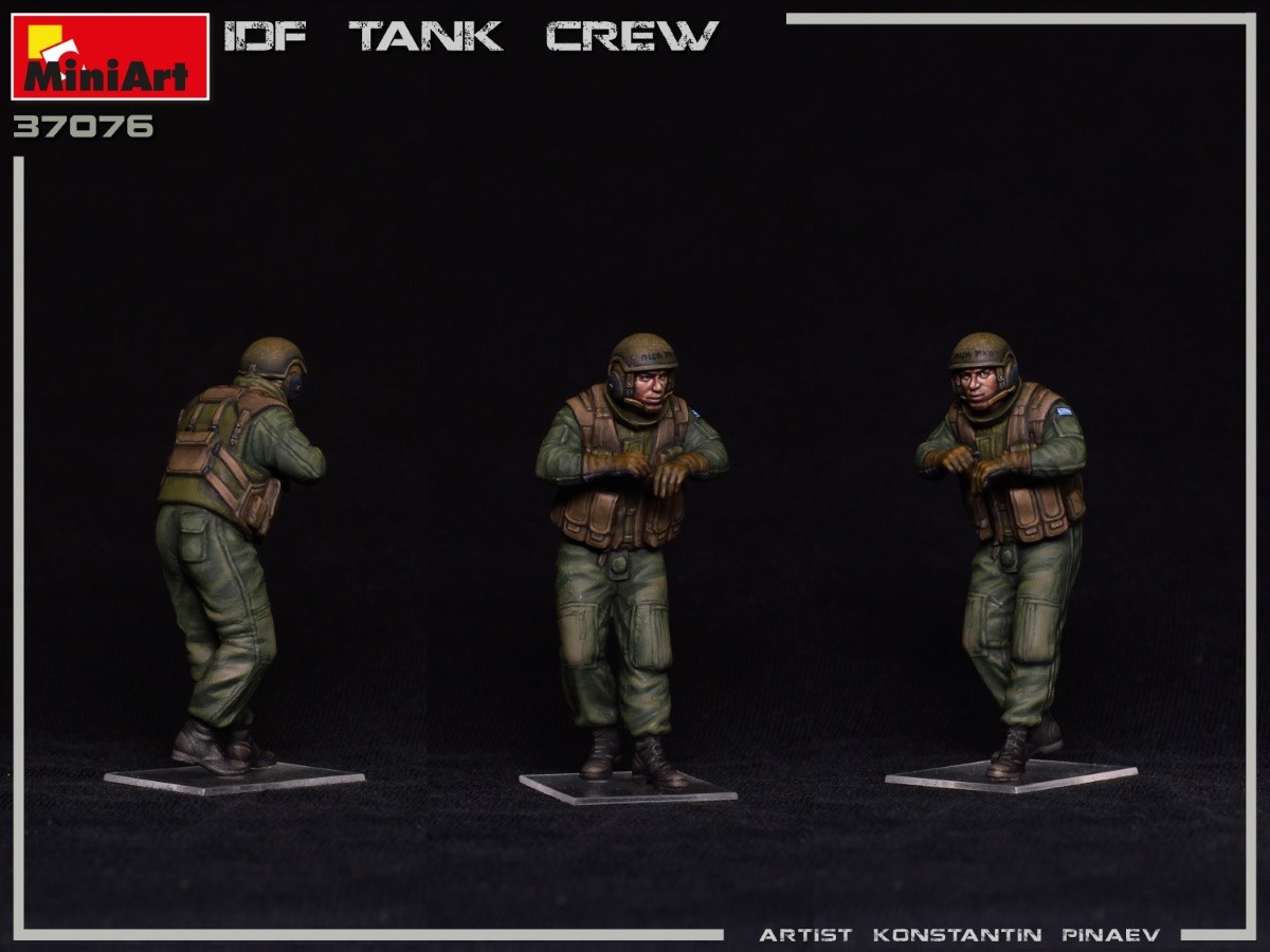 MiniArt 37076 1:35 IDF Tank Mürettebatı