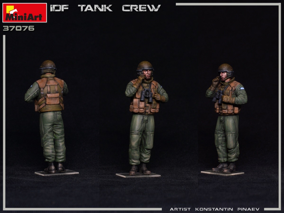 MiniArt 37076 1:35 IDF Tank Mürettebatı