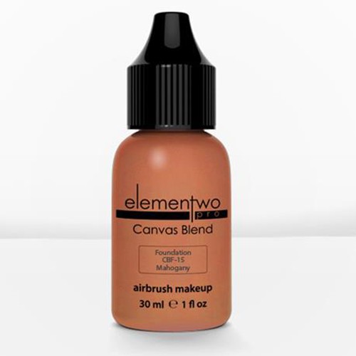 Elementwo Pro Canvas Blend Airbrush Makeup CBF15 Mahogany Fondöten 30ml.