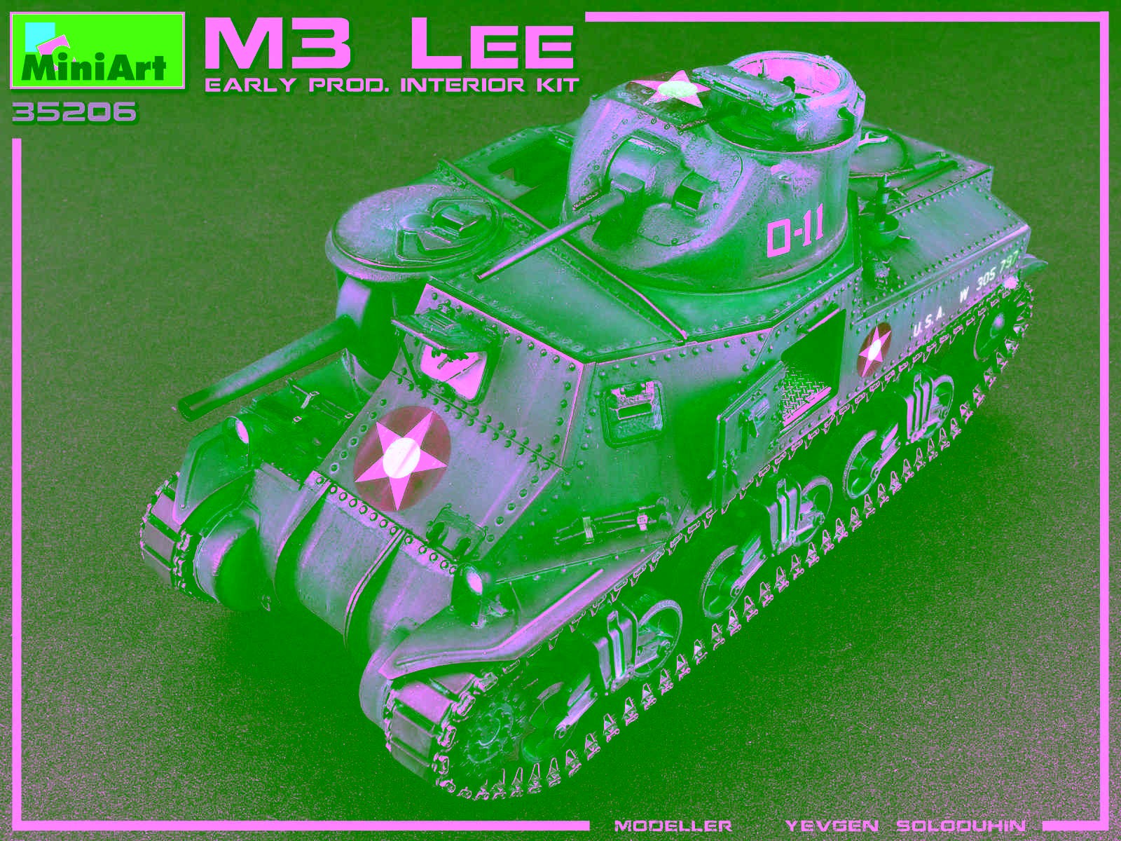 MiniArt 35206 1:35 M3 Lee İlk Üretim - Interior Kit