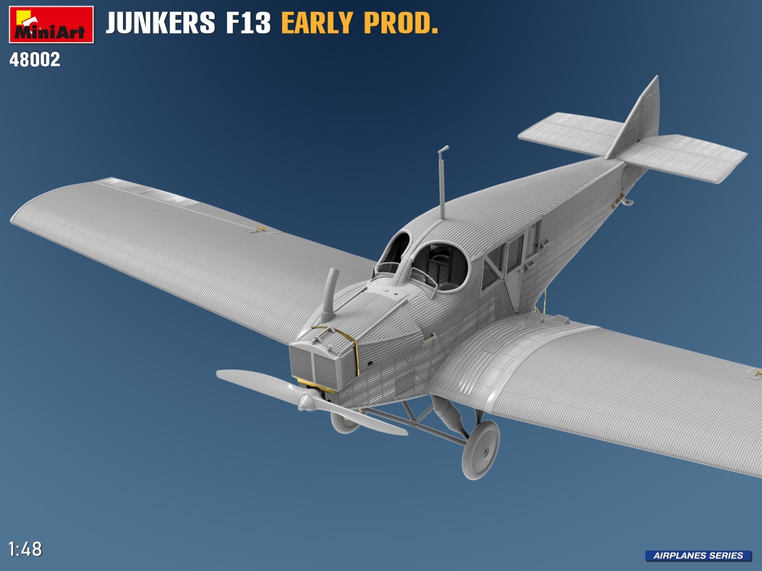 MiniArt 1:48 Junkers F13 Erken Üretim