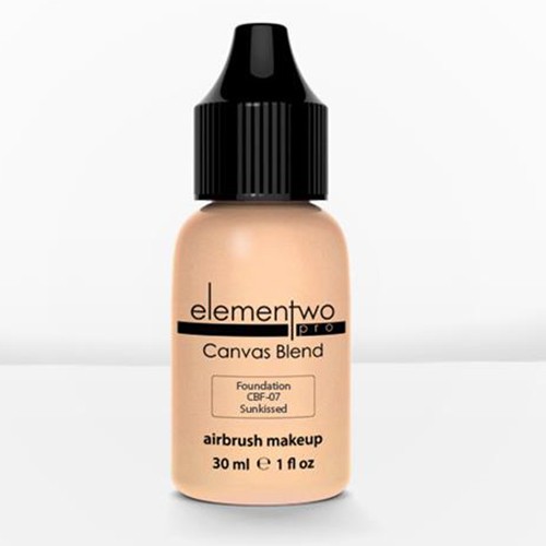 Elementwo Pro Canvas Blend Airbrush Makeup CBF-07 Sunkissed Fondöten 30ml.