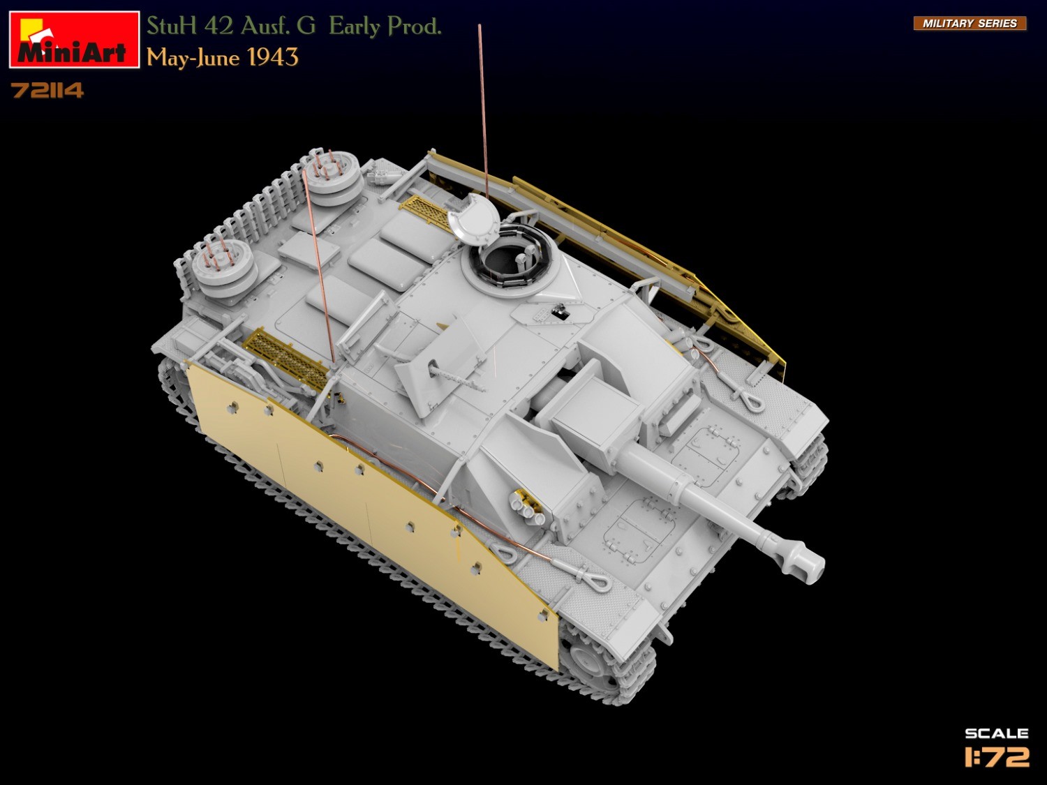 MiniArt 72114 1:72 Stuh 42 Ausf. G Early Prod.