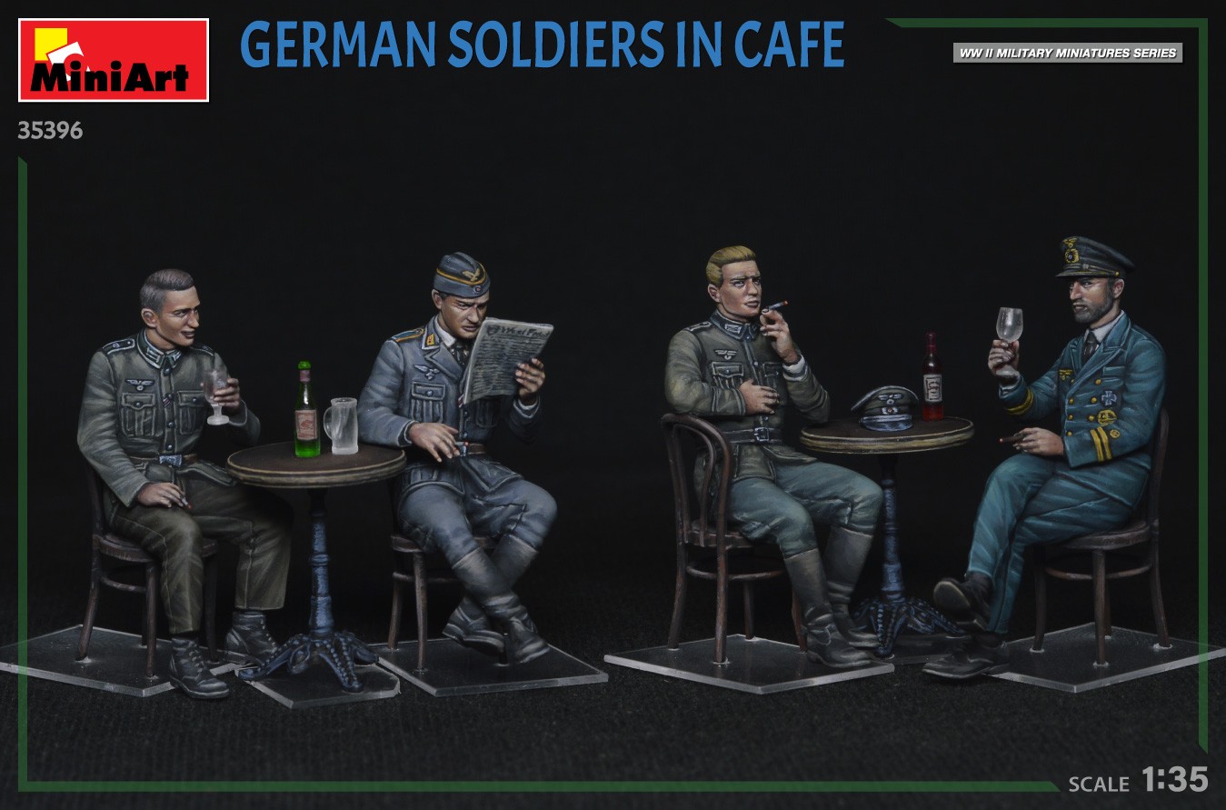 MiniArt 35396 1:35 Kafedeki Alman Askerler