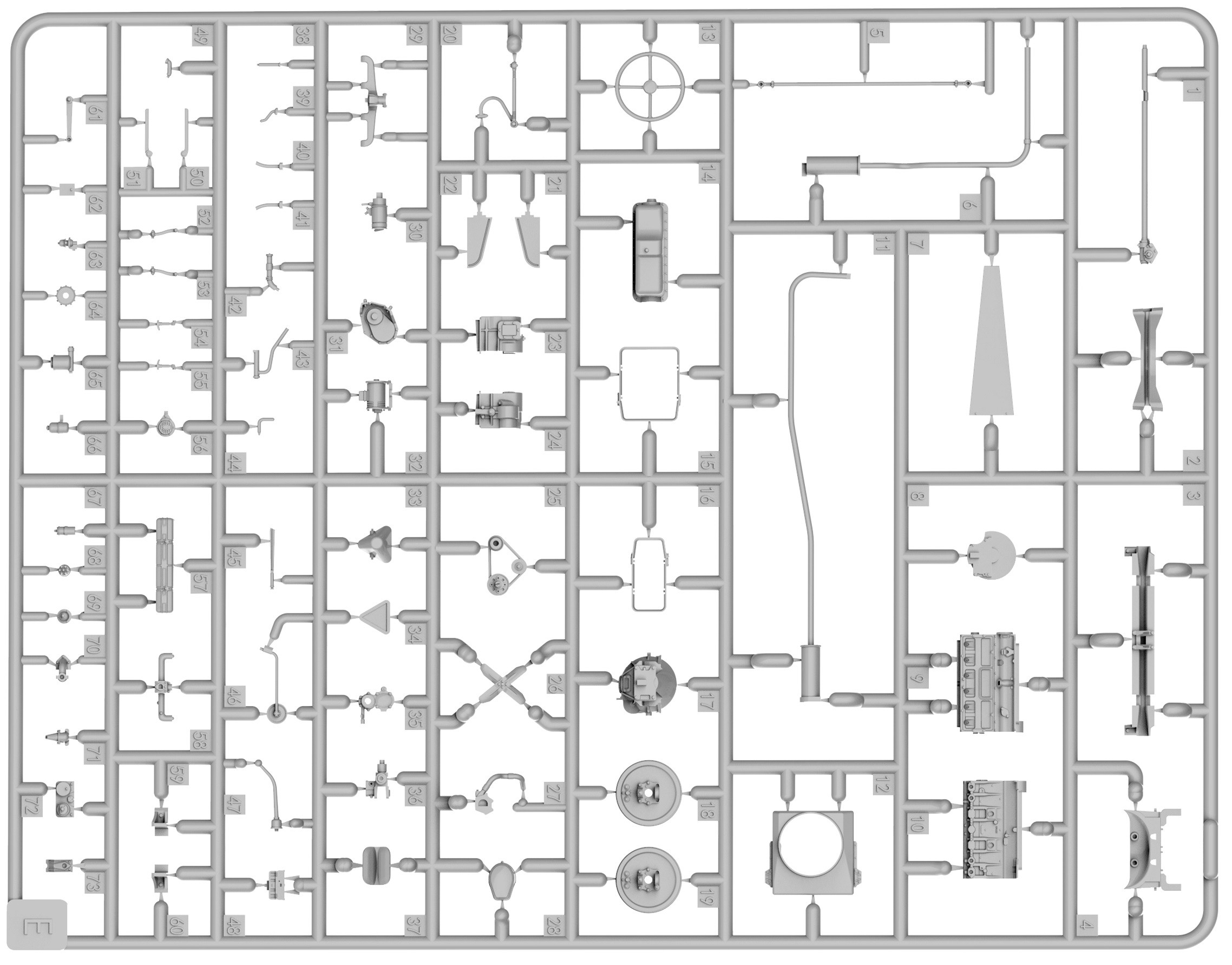MiniArt 35456 1:35 Alman 3t Yük Kamyonu 3,6-36S Ara Üretim