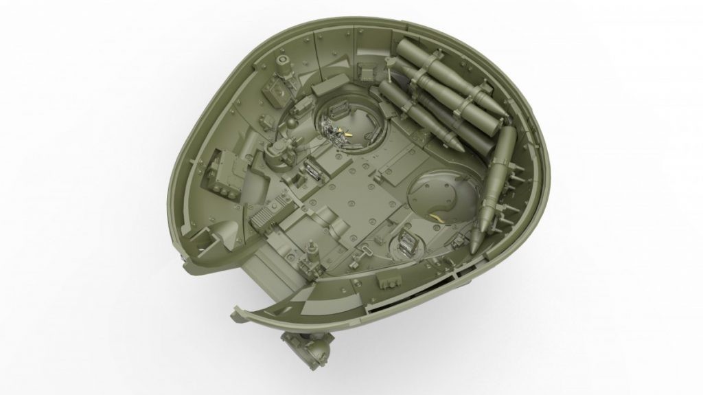 MiniArt 37016 1:35 T-55A İlk Dönem 1965 Interior Kit