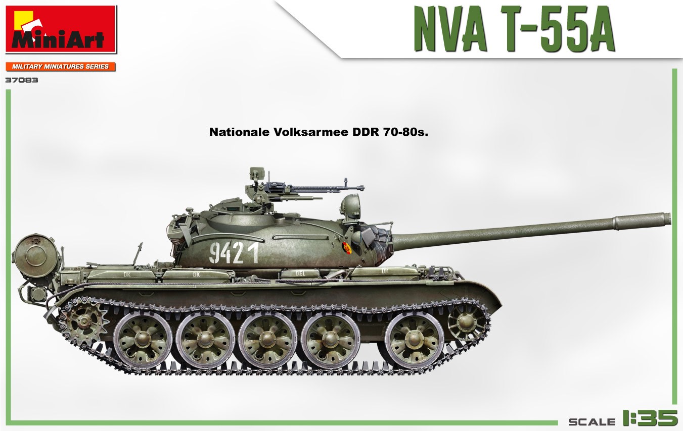 MiniArt 37083 1:35 NVA T-55A