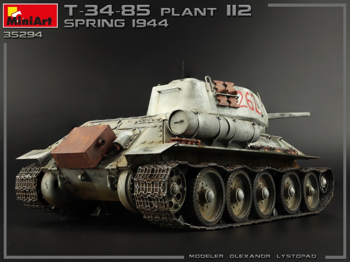MiniArt 35294 1:35 T-34-85 Plant 112. İlkbahar 1944. Interior Kit