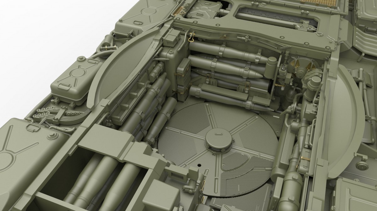 MiniArt 37022 1:35 T-55A Son Model 1965 Interior Kit