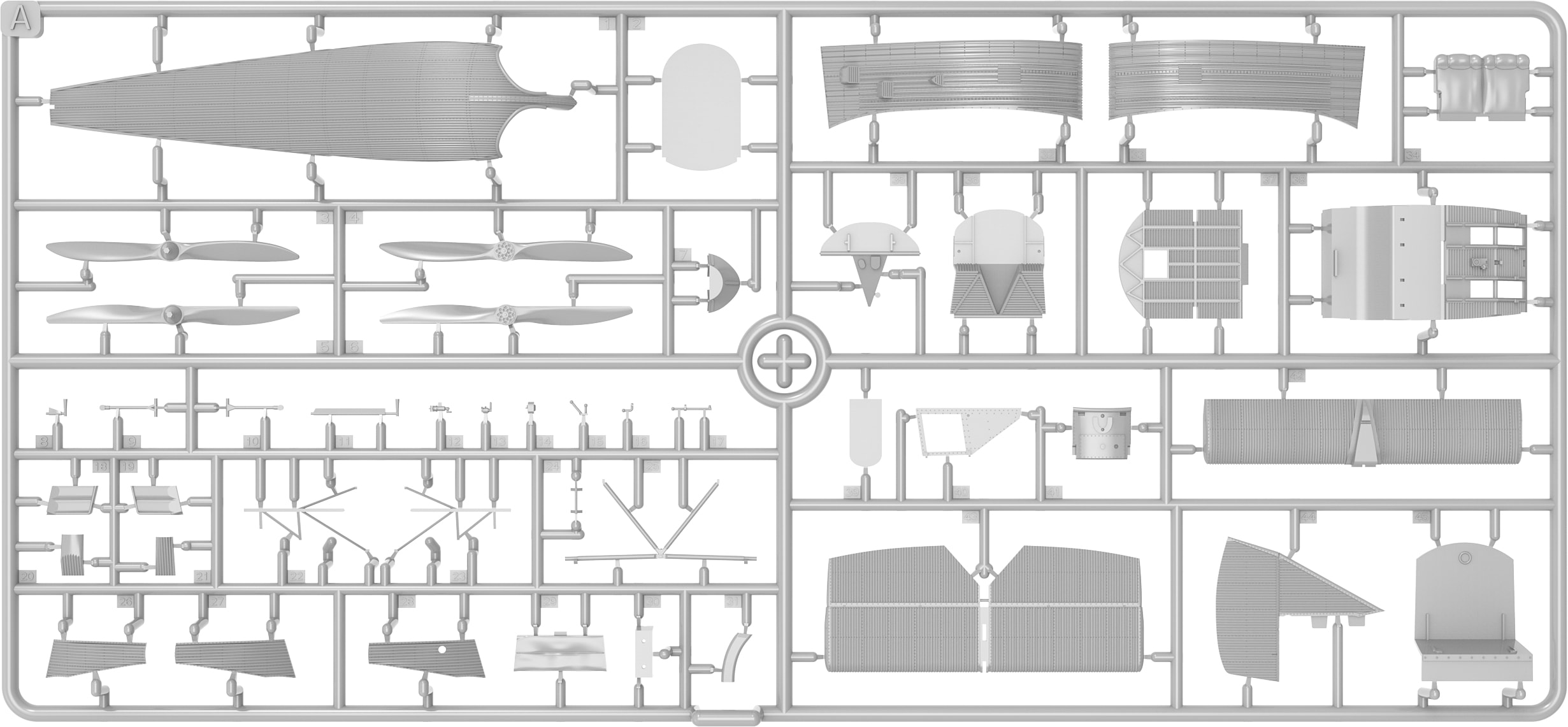 MiniArt 48020 1:48 Junkers F13 Kış Kayaklı Junkers Maketi. Early Prod.