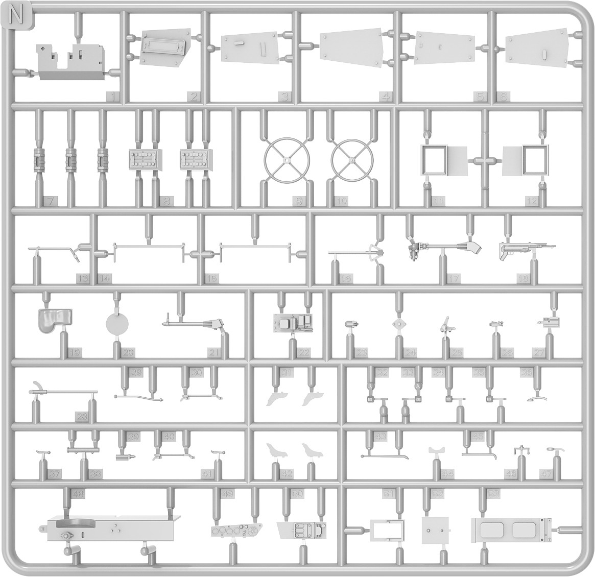 MiniArt 35413 1:35 Sd.Kfz.234/1 Ağır Zırhlı Keşif Aracı (2 cm). Son Model