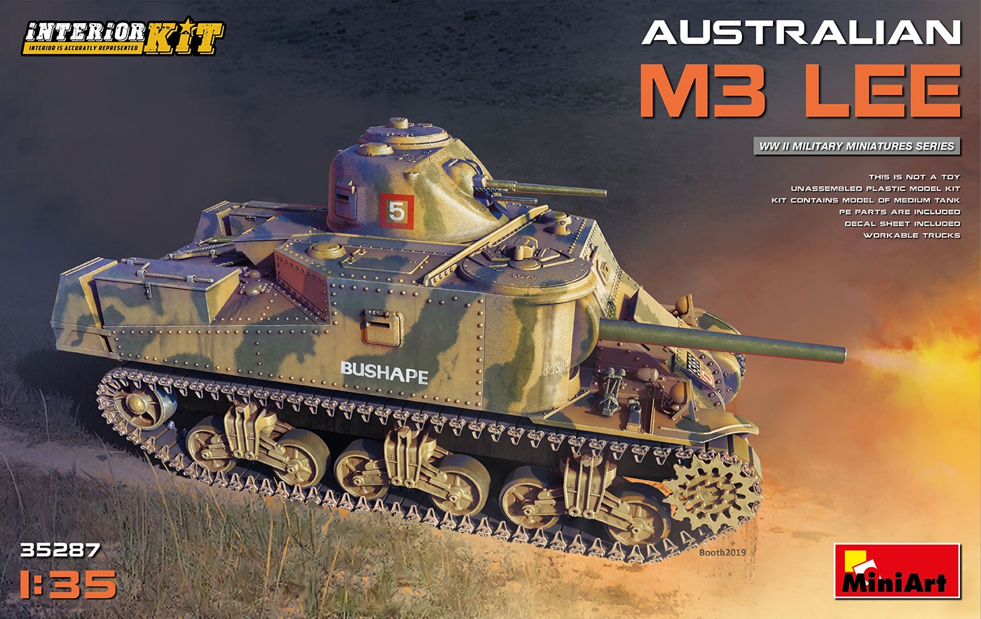 MiniArt 35287 1:35 Avustralya M3-Lee Interior Kit