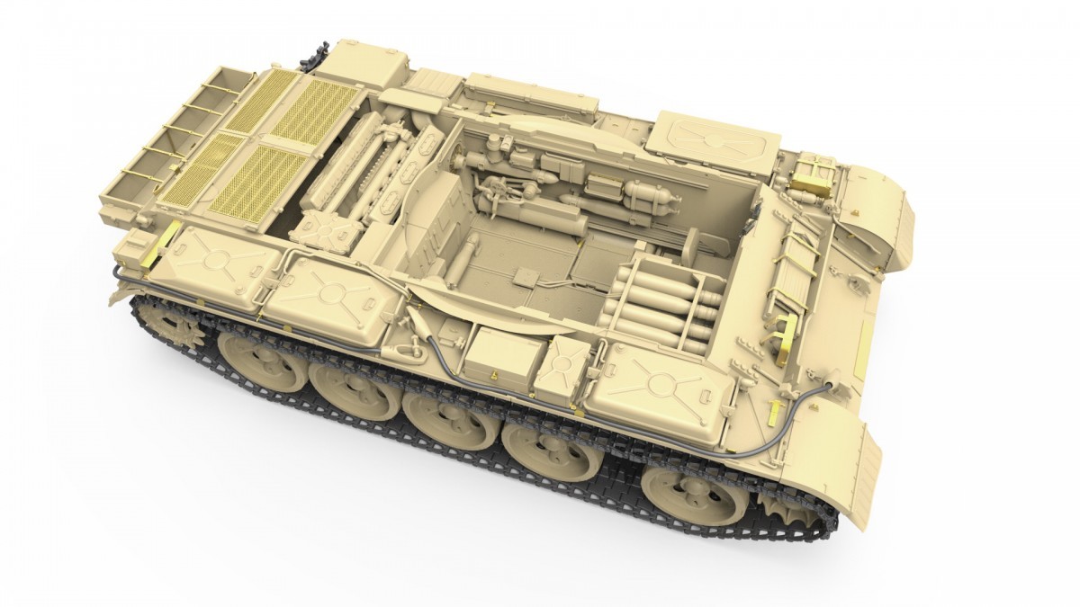 MiniArt 37029 1:35 Tiran 4 Late Type. Interior Kit