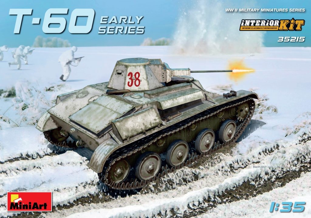 MiniArt 35215 1:35 T-60 Early Series (GAP) Interior Kit