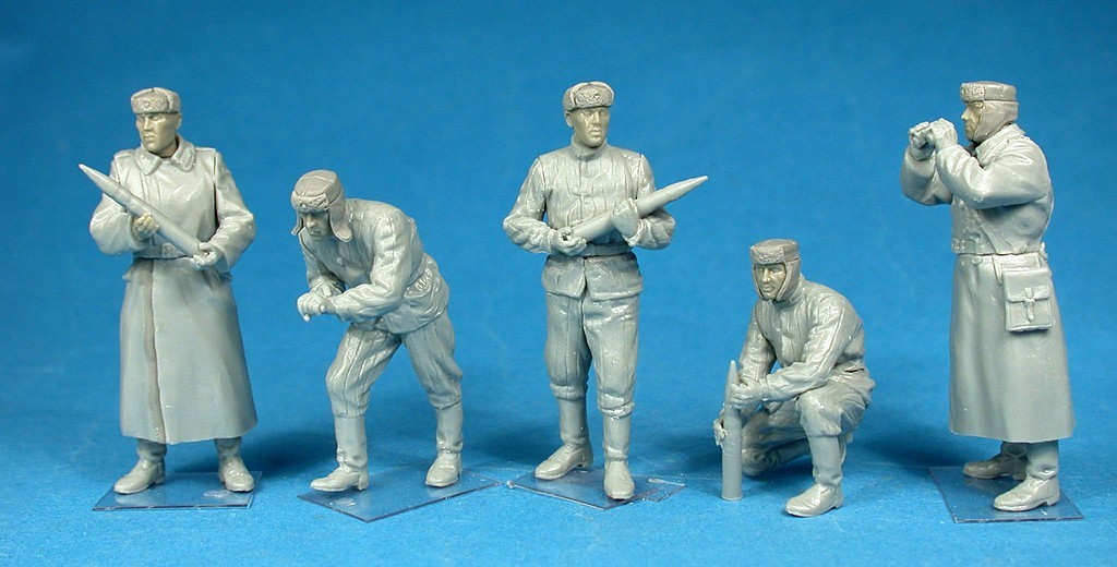 MiniArt 35185 1:35 Sovyet Ağır Top Mürettebatı