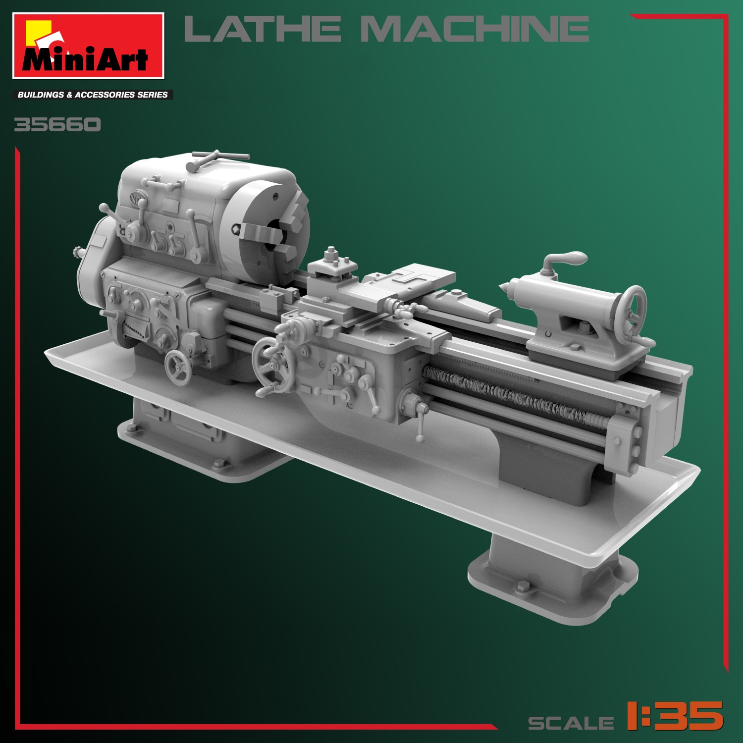 MiniArt 1:35 Torna Makinesi