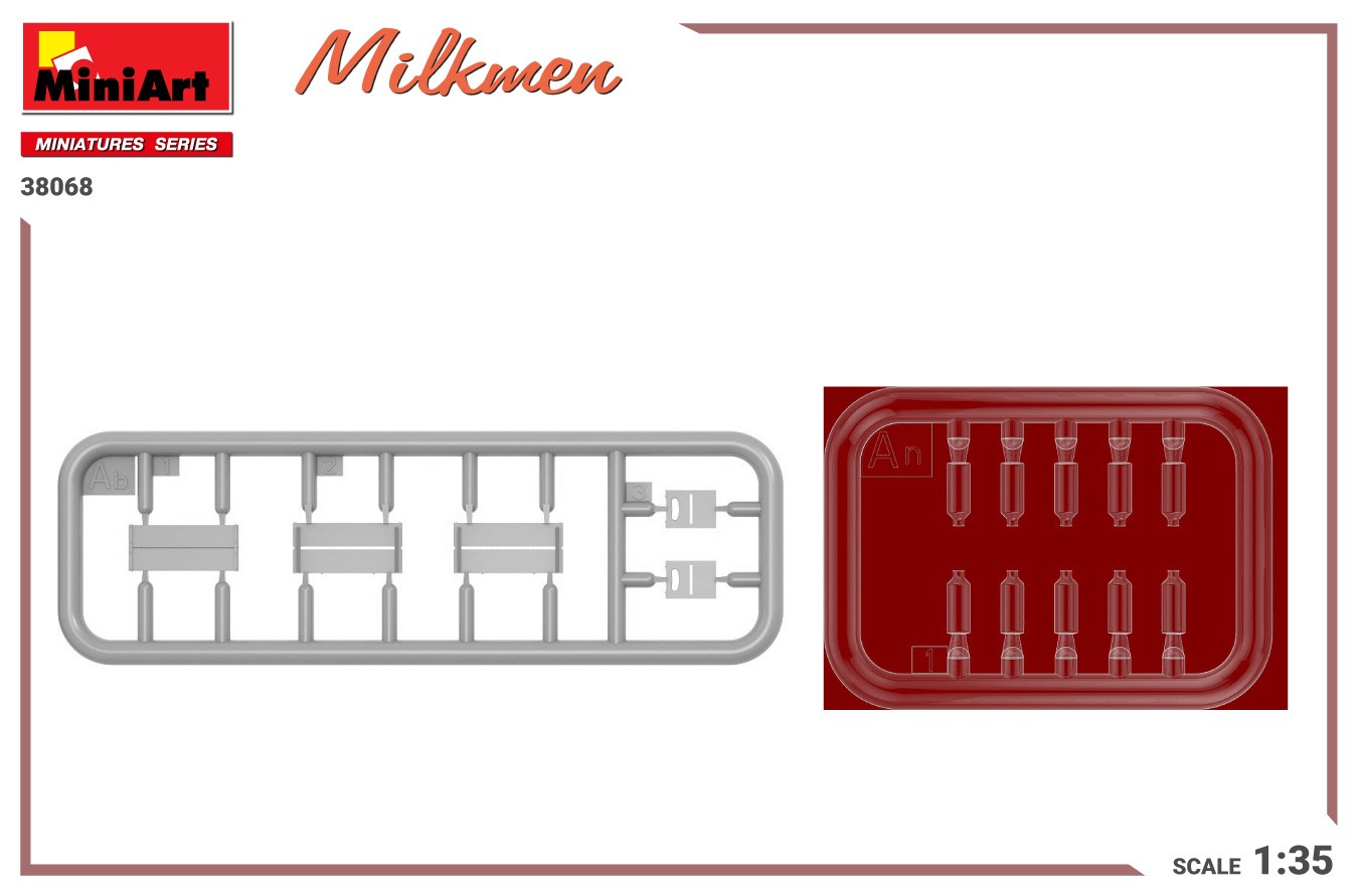MiniArt 38068 1:35 Süt Satıcıları