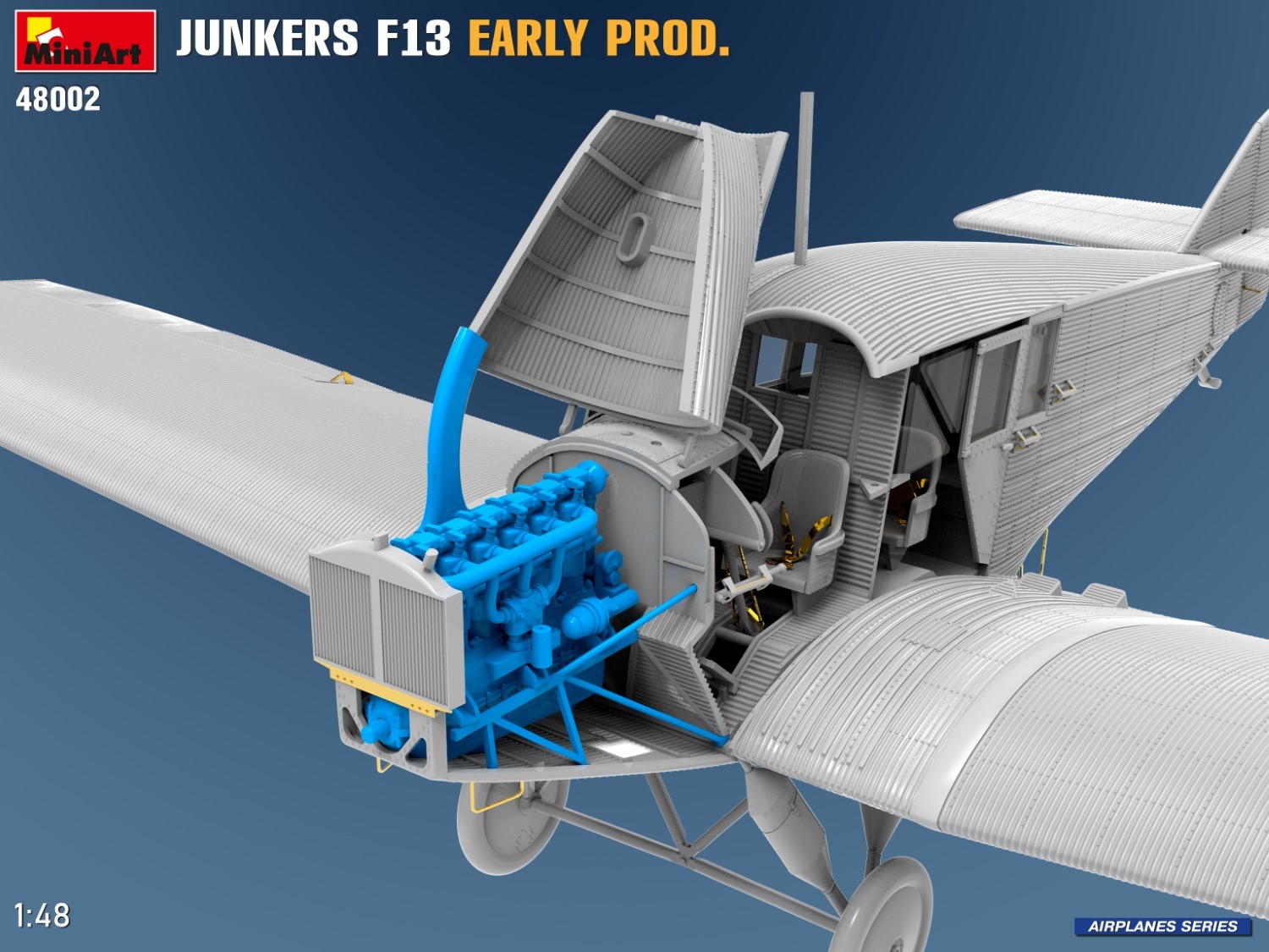 MiniArt 1:48 Junkers F13 Erken Üretim