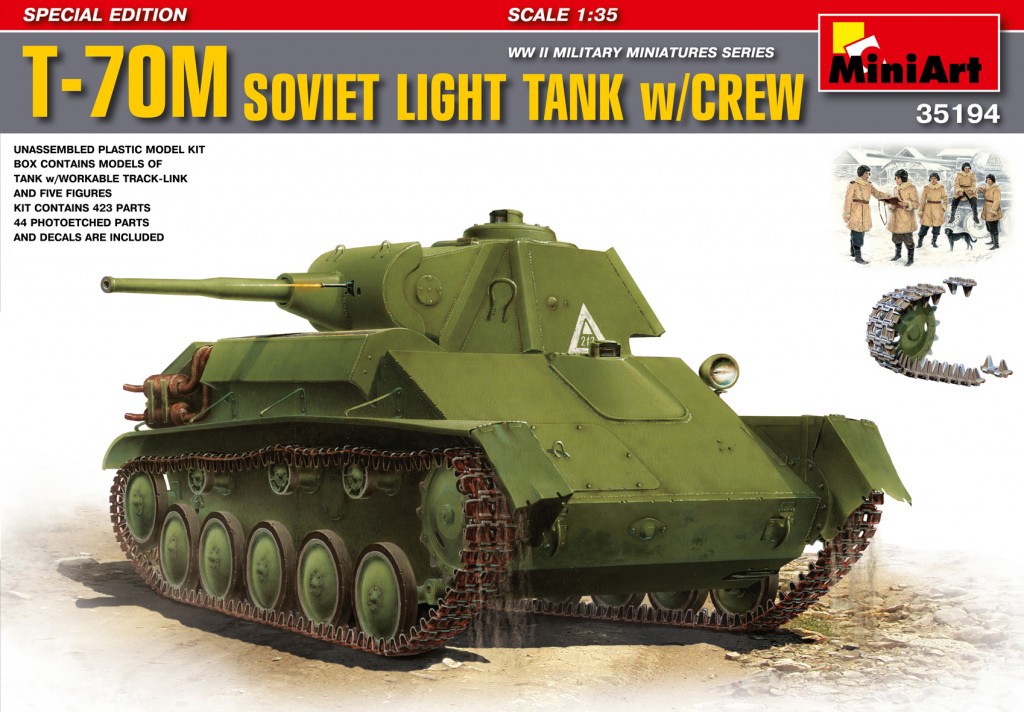 MiniArt 35194 1:35 T-70M Özel Üretim