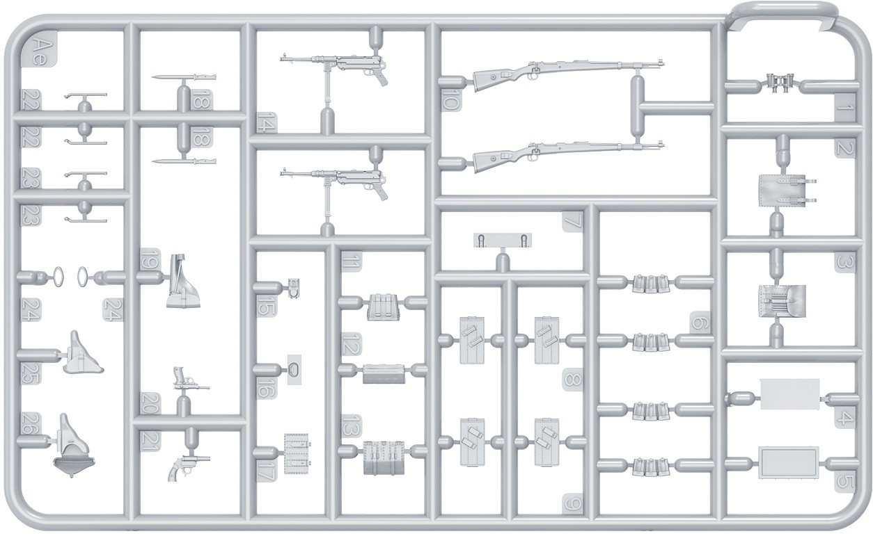 MiniArt 35377 1:35 Alman Tank Sürücüleri Set 2