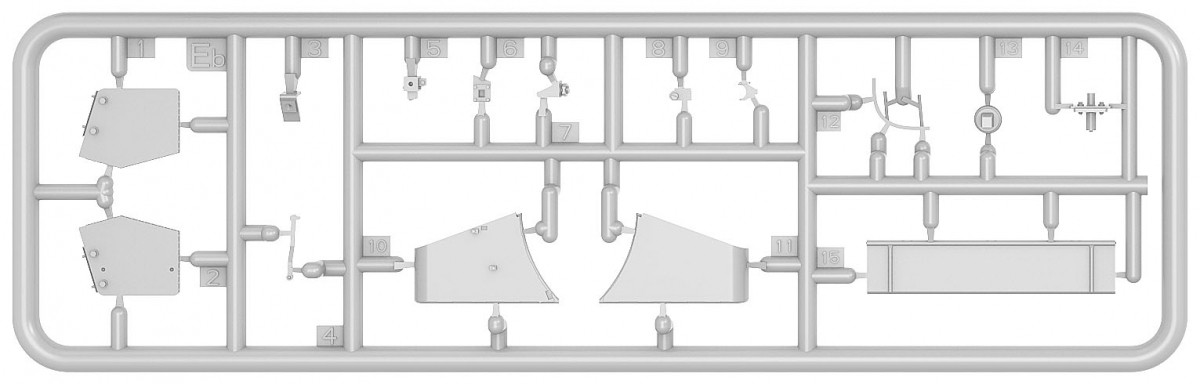 MiniArt 37013 1:35 Tiran 4 Sharir Yeni Tip Interior Kit
