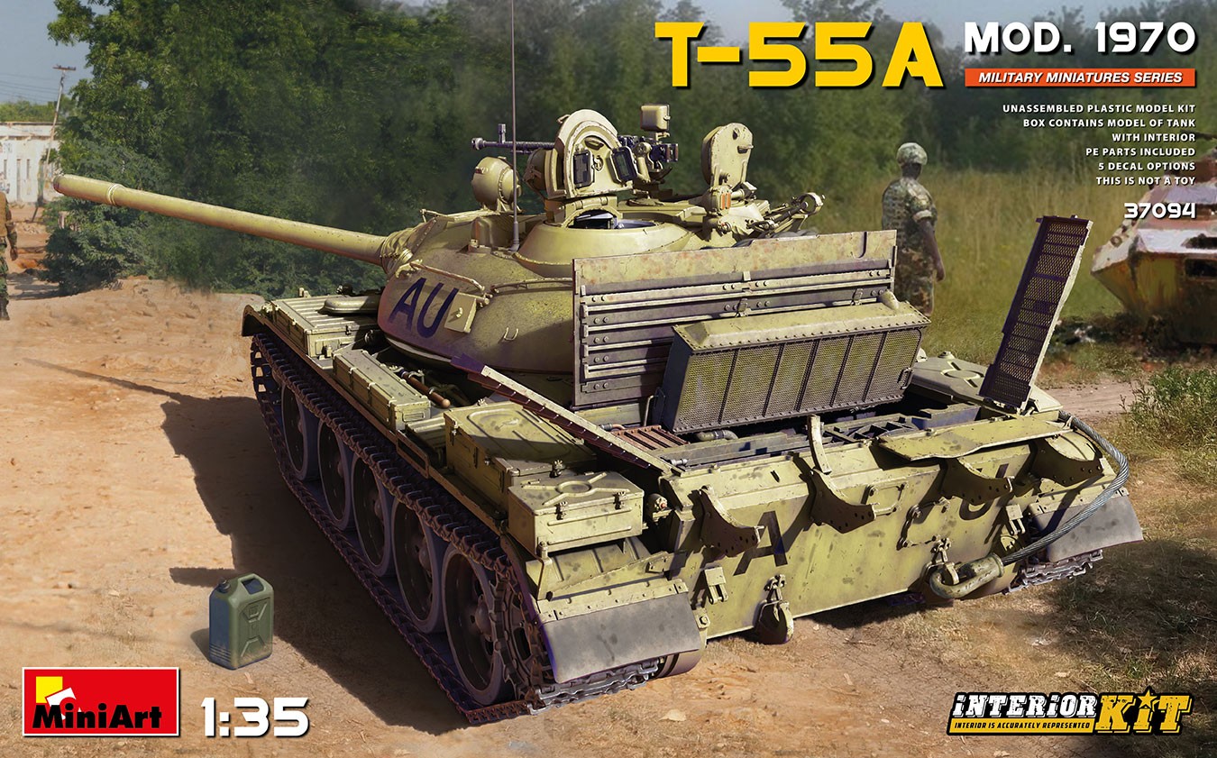 MiniArt 37094 1:35 1970 Model T-55A Interior Kit