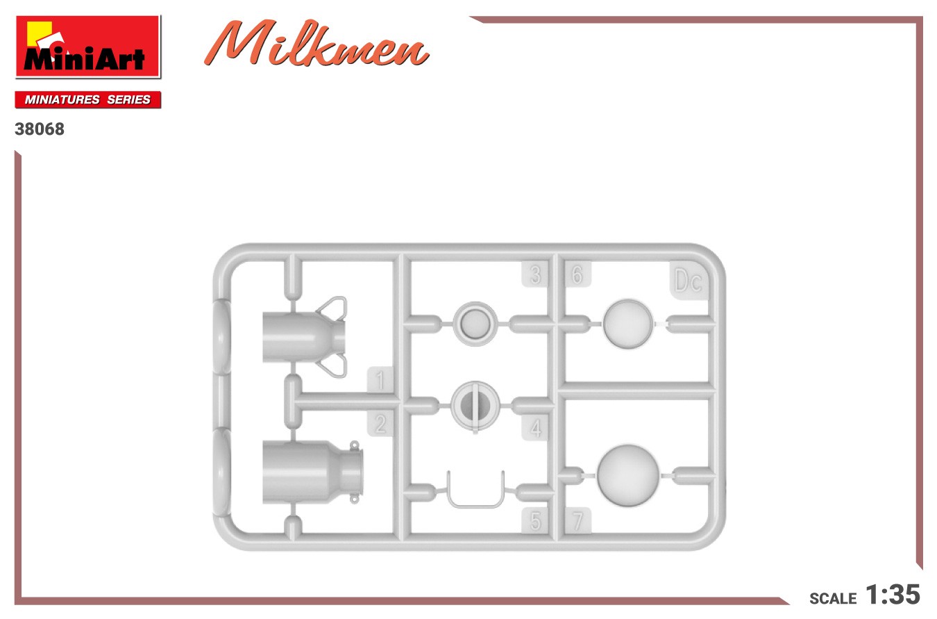MiniArt 38068 1:35 Süt Satıcıları
