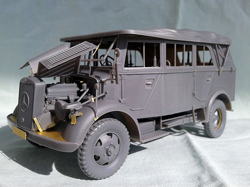 MiniArt 35147 1:35 L1500A (Kfz.70) Alman Personel Arabası