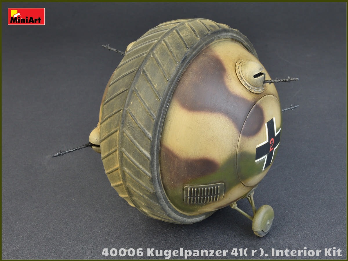 MiniArt 40006 1:35 Kugelpanzer 41 (r). Interior Kit