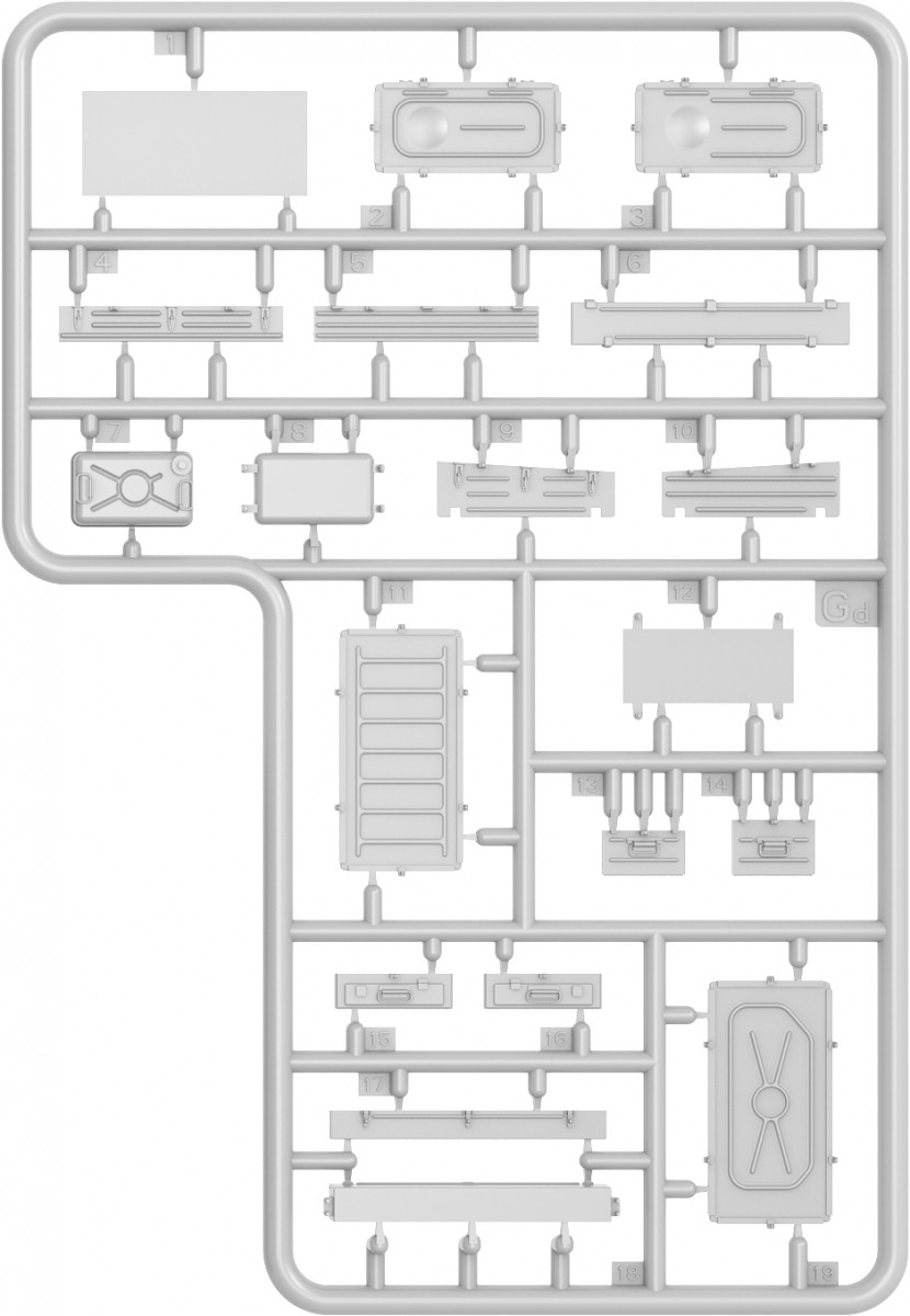 MiniArt 37020 1:35 T55A Mod. 1981 Interior Kit