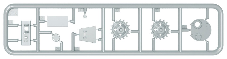 MiniArt 35260 1:35 T-60 (Plant No.37) Prod. Spring 1942 Interior Kit