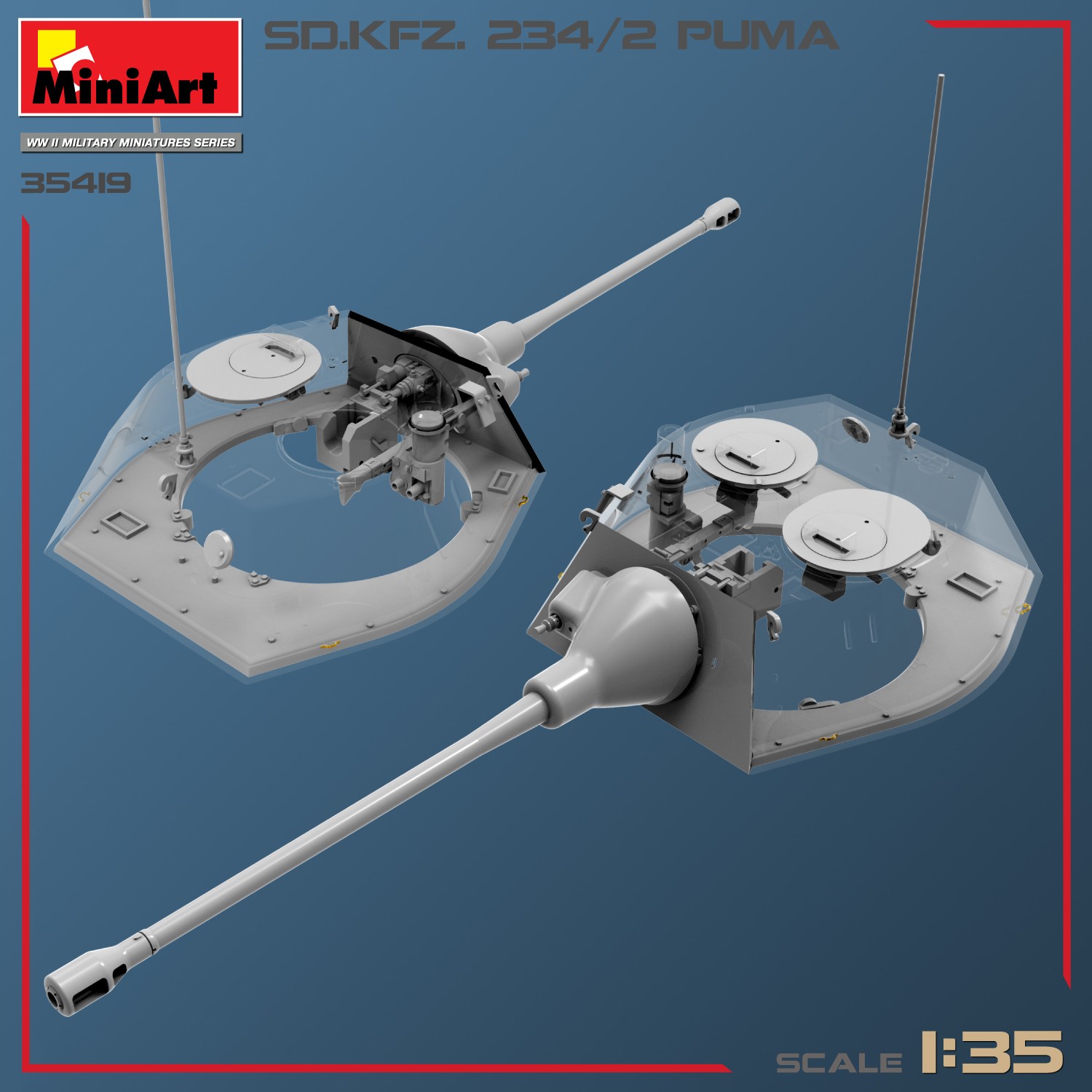 MiniArt 35419 1:35 Sd. Kfz. 234/2 Puma
