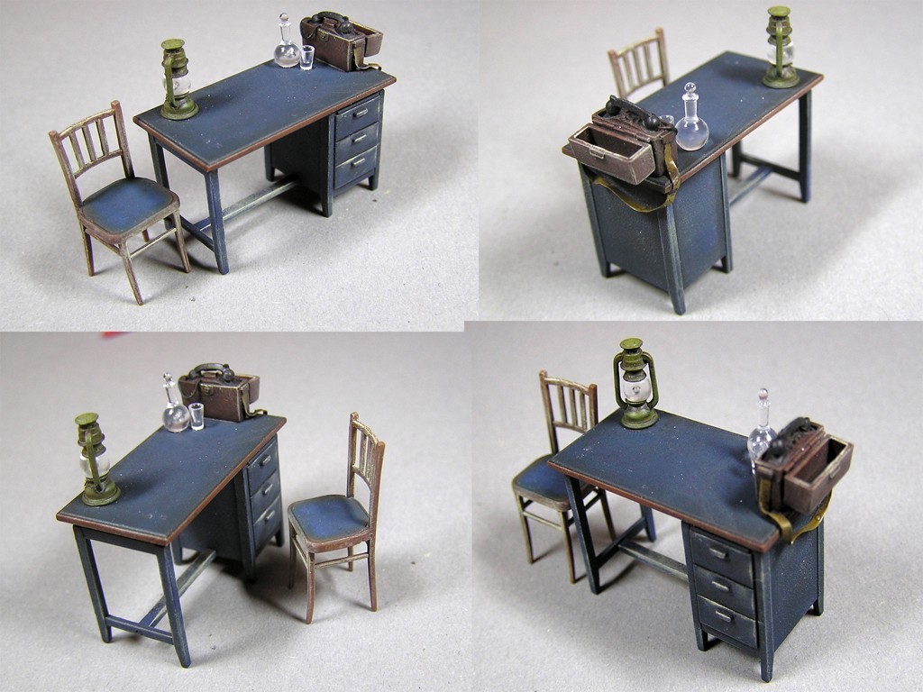 MiniArt 35564 1:35 Ofis Mobilyaları ve Aksesuarları