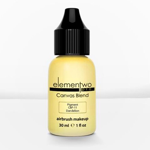 Elementwo Pro Canvas Blend Airbrush Makeup CBP-11 Dandelion Mat Pigment 30ml.