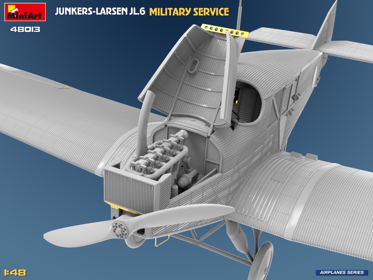 MiniArt 48013 1:48 Junkers-Larsen JL.6. Askeri Hizmet Uçağı