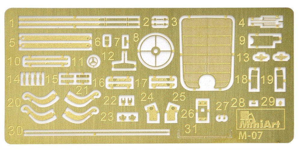 MiniArt 35103 1:35 MB TYPE 170V Cabrio Araba