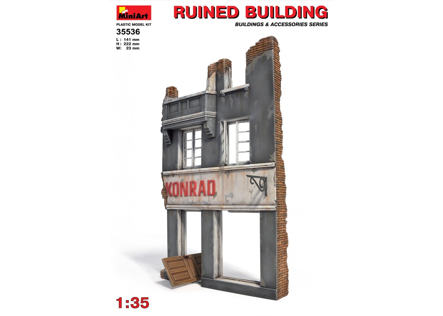 MiniArt 35536 1:35 Yıkılmış Bina