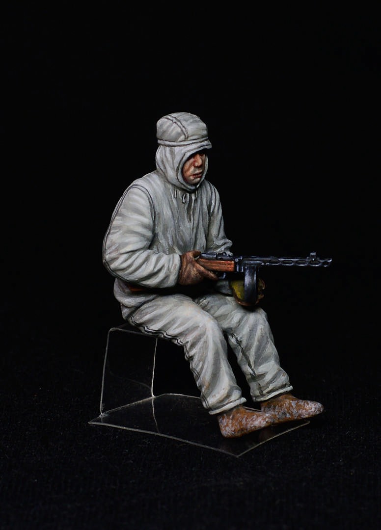 MiniArt 35226 1:35 Sovyet Taarruz Piyadeleri (Kamuflaj Pelerinli)