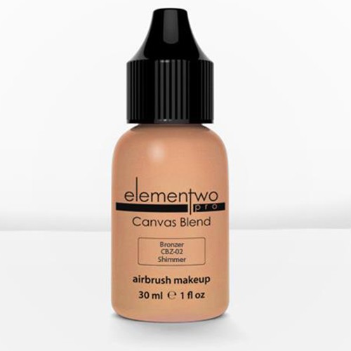 Elementwo Canvas Blend Airbrush Makeup CBZ-02 Parlak Bronzer 30ml.