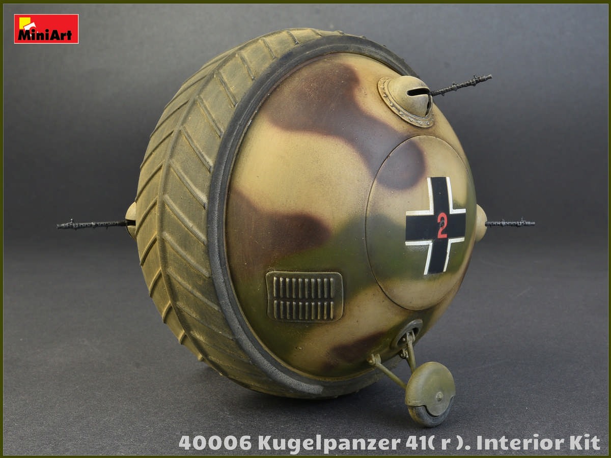 MiniArt 40006 1:35 Kugelpanzer 41 (r). Interior Kit