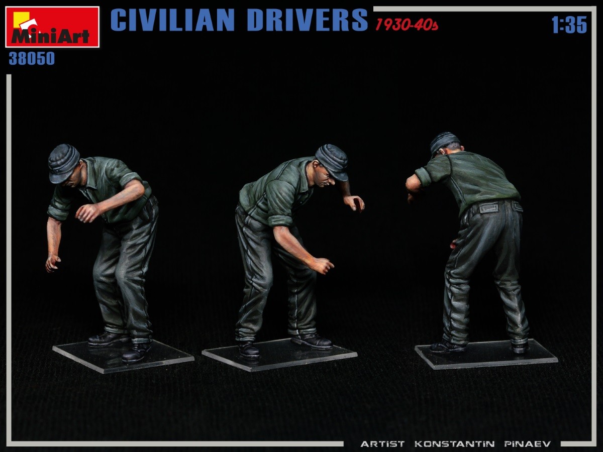 MiniArt 38050 1:35 Sivil Sürücüler (1930-40'lar)