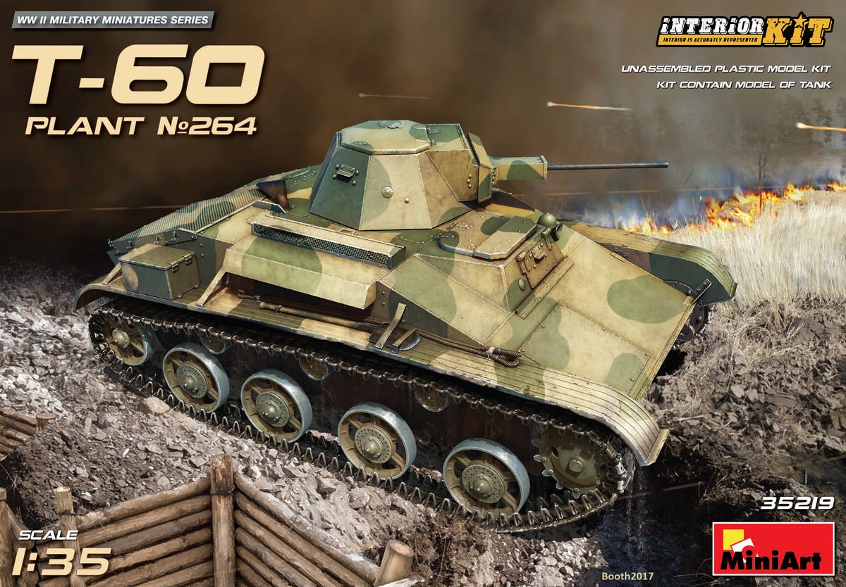 MiniArt 35219 1:35 T-60 (Plant No.264, Stalingrad) Interior Kit