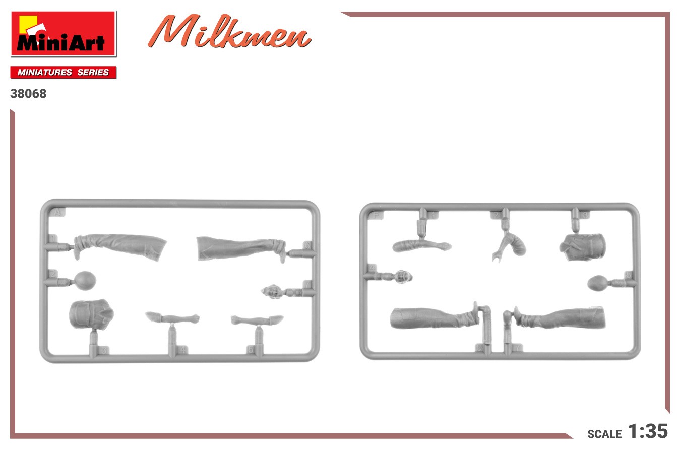 MiniArt 38068 1:35 Süt Satıcıları