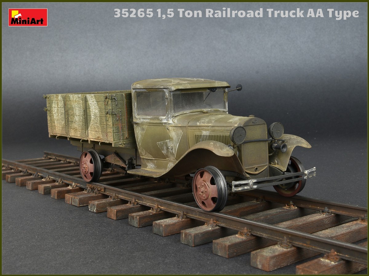 MiniArt 35265 1:35 1,5 Ton Demiryolu Kamyonu AA Tipi
